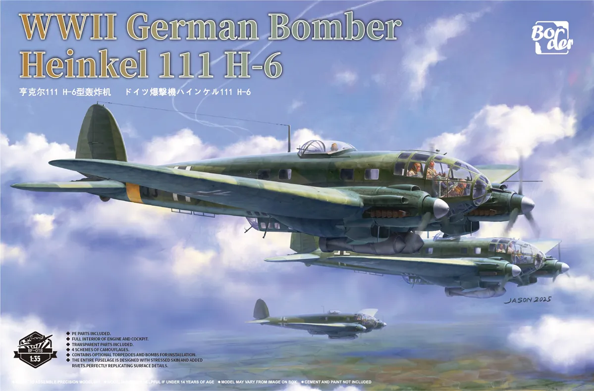 ProModeler 1/48 He-111H-22, by Spiros Pendedekas